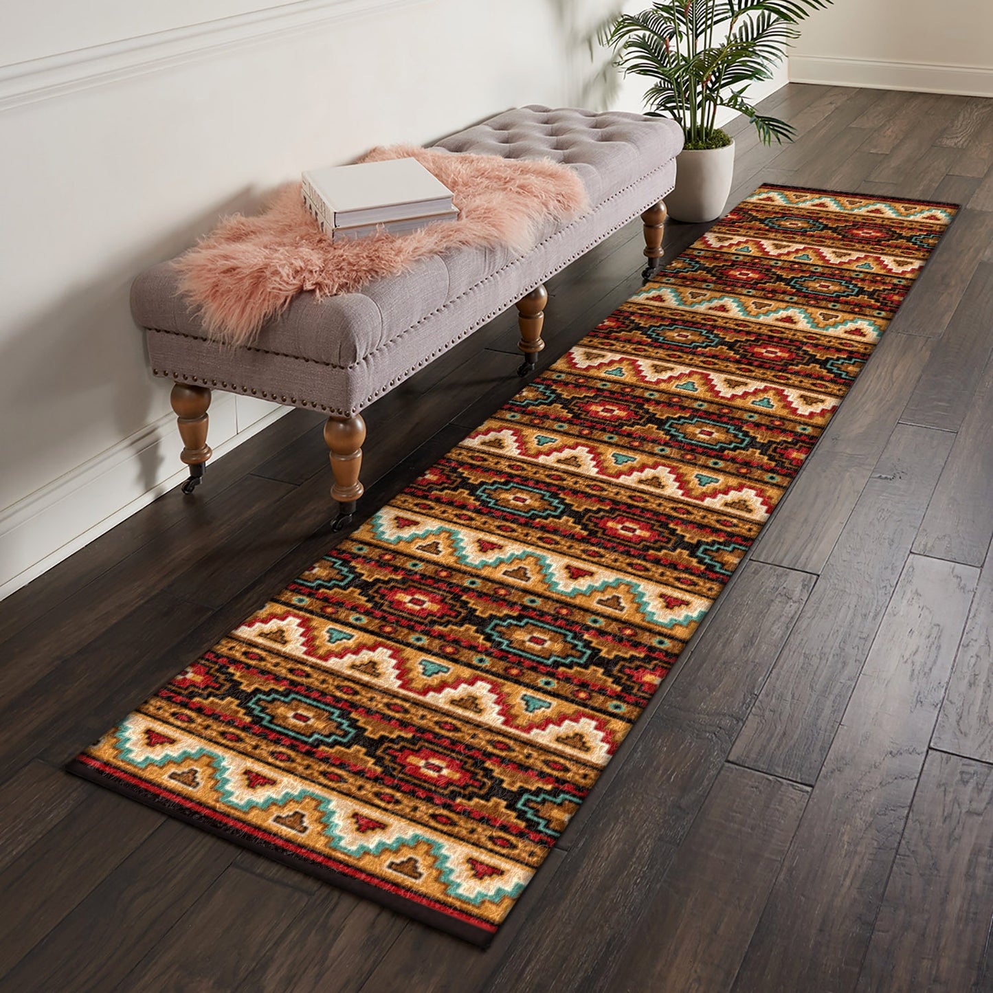 Native American HM051017N Runner Rug