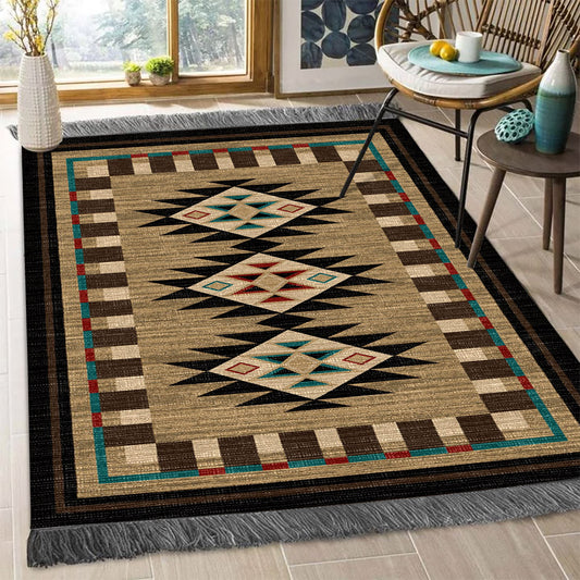 Native American HM1210130F Decorative Floor-cloth