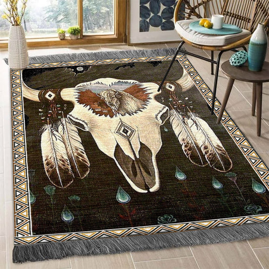Native American HM2409090F Decorative Floor-cloth