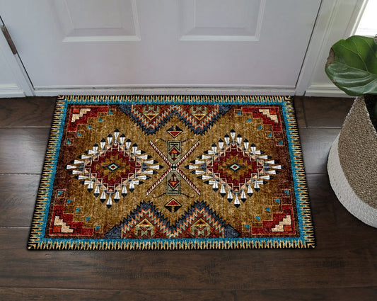 Native American HN23100108D Non-slip Door mats
