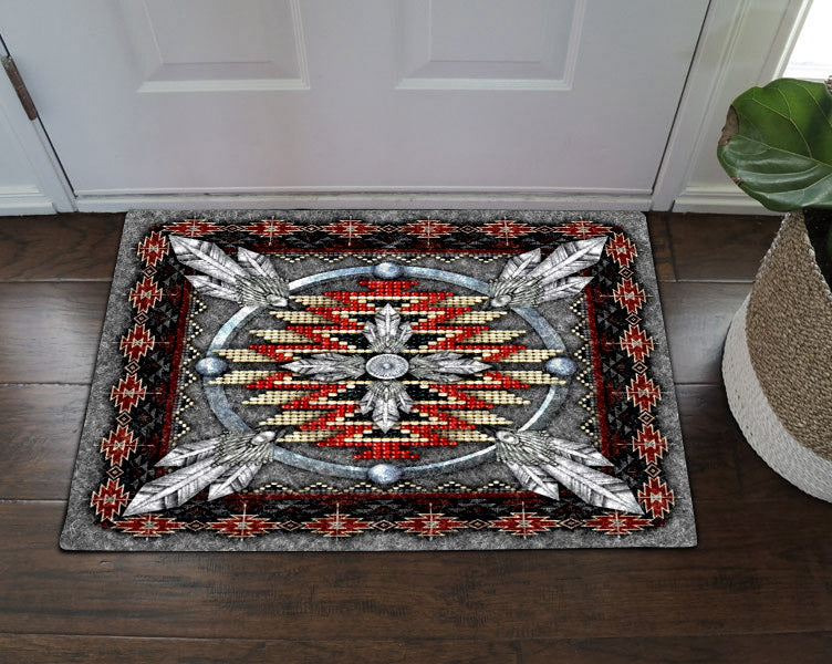 Native American HN250928D Non-slip Door mats