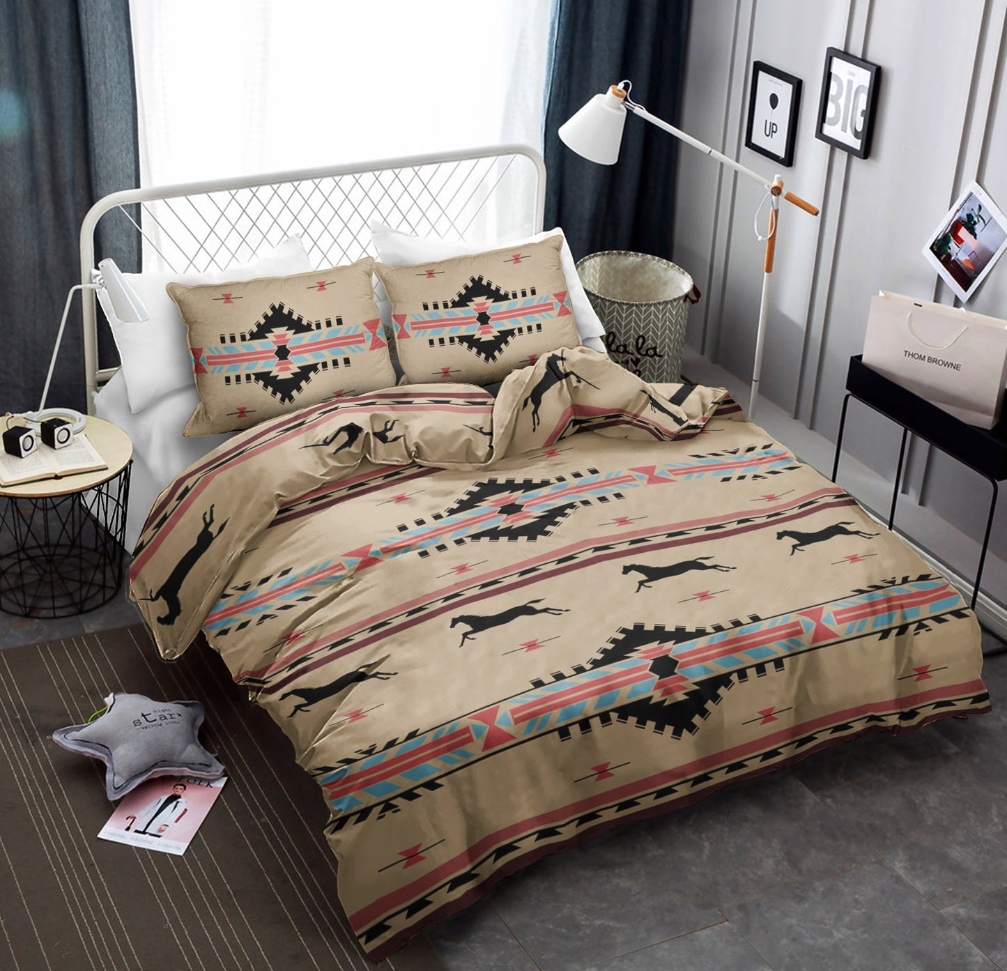 Native American Horse CLA280854B Bedding Sets