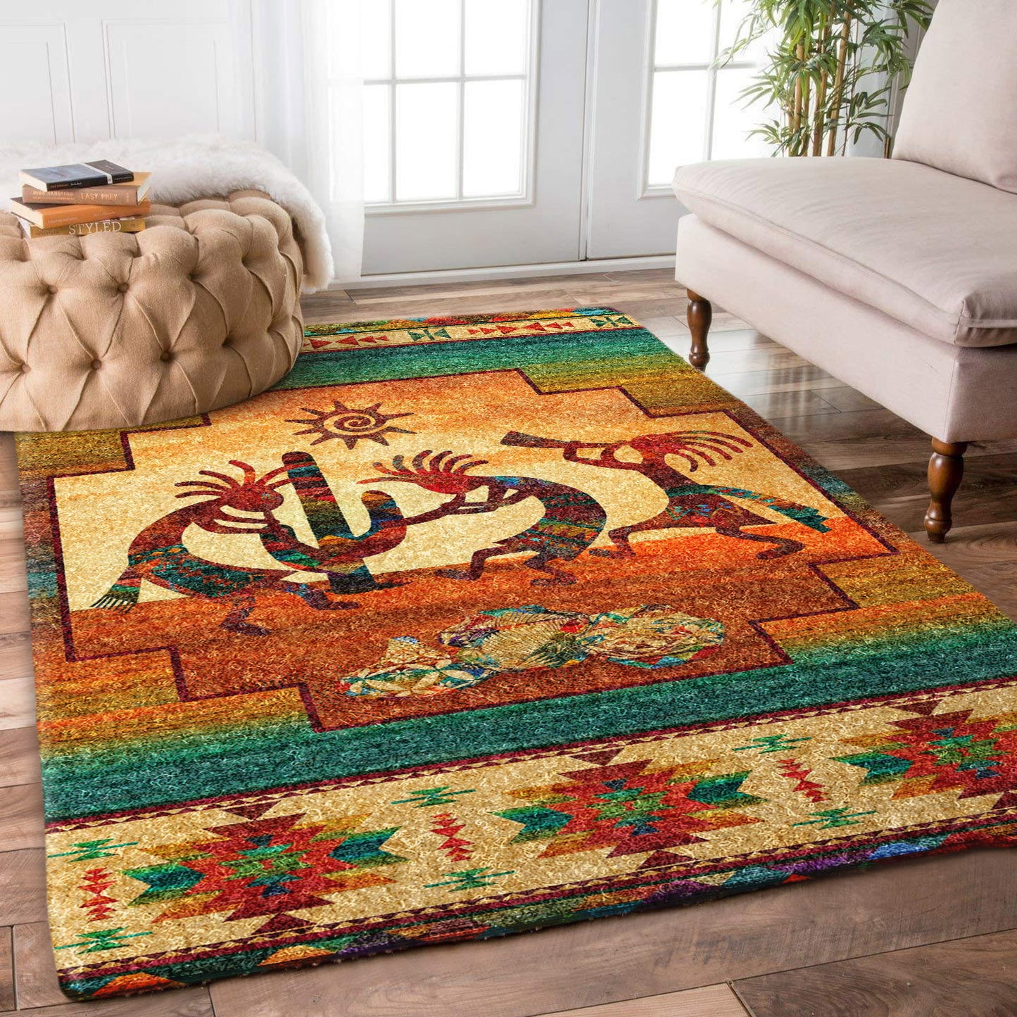 Native American Kokopelli DD0910126R Rug
