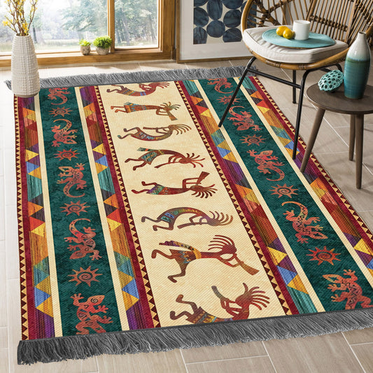 Native American Kokopelli DD1010221O Decorative Floor-cloth