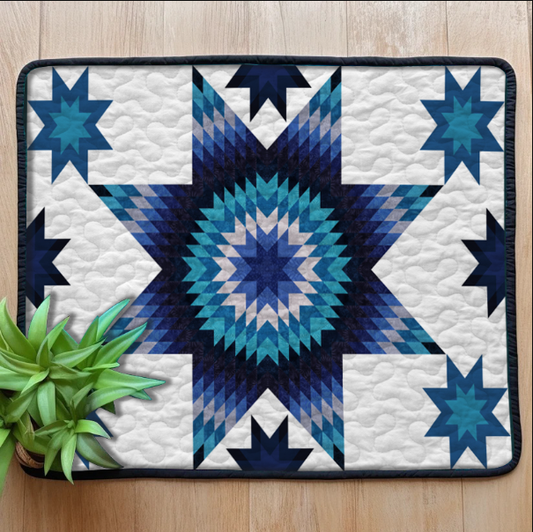 Native American Star MT200501MPM Quilted Placemats