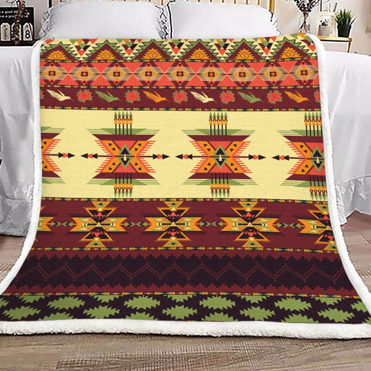 Native American TN2109099TT Sherpa Fleece Blanket