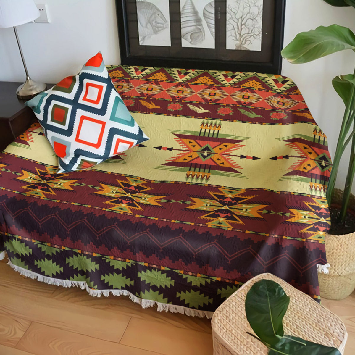 Native American TN2109140S Throw Blankets For Sofa