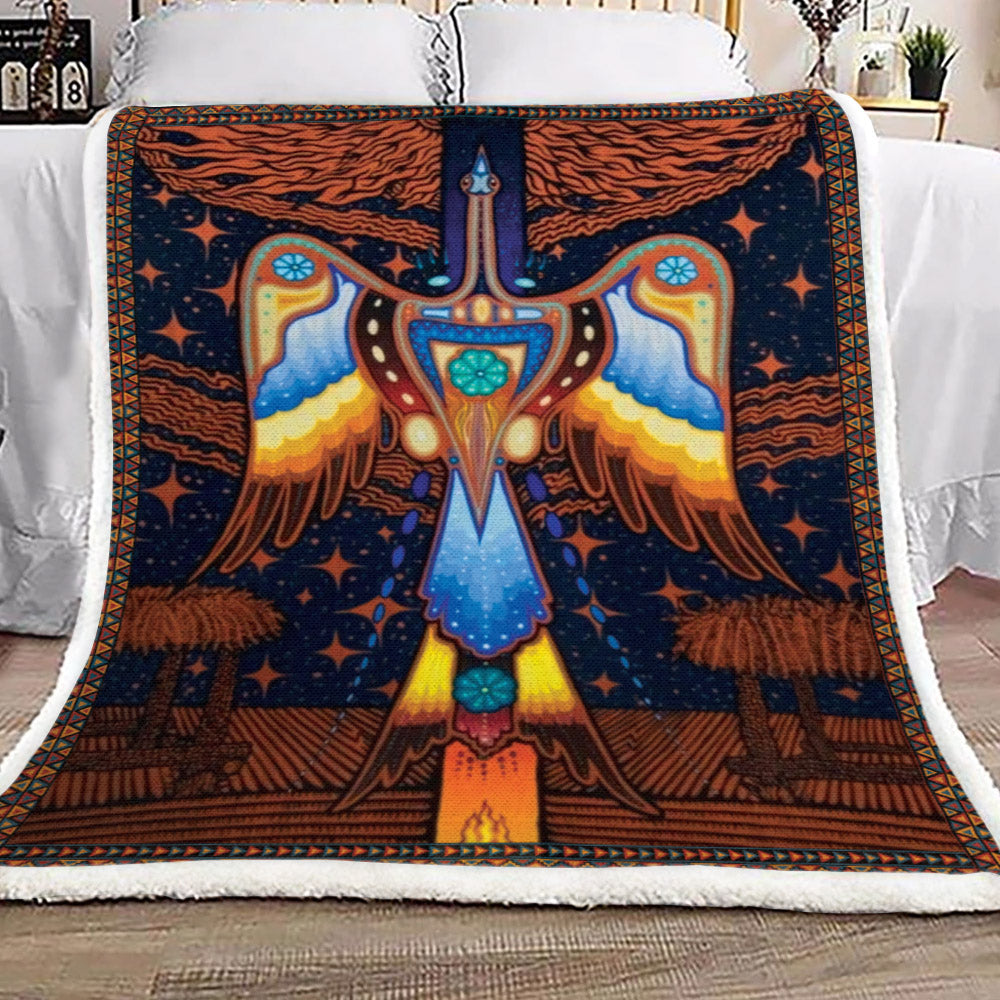 Native American TN2709094TT Sherpa Fleece Blanket