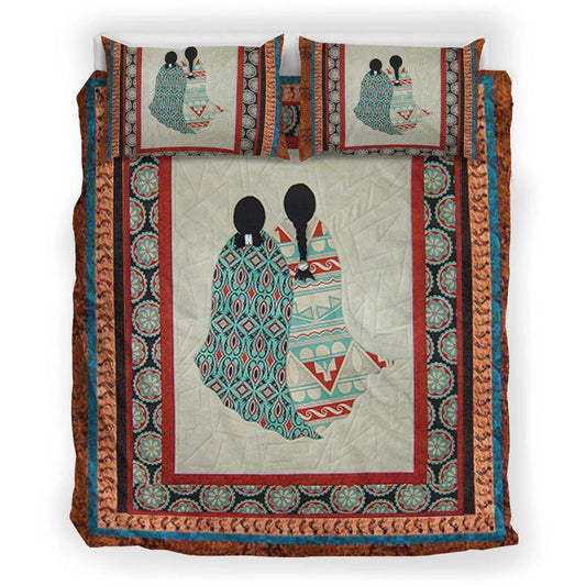 Native American Two Girls CLM1210111B Bedding Sets