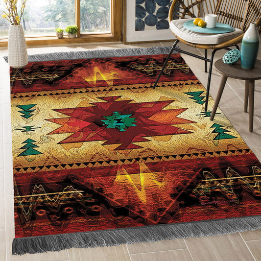 Native American VD1610261O Decorative Floor-cloth