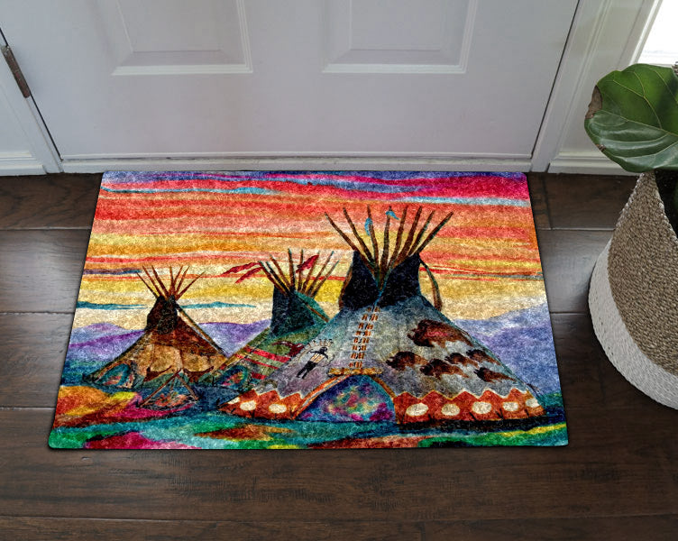 Native American VD31100258D Non-slip Door mats