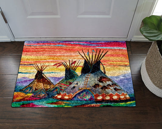 Native American VD31100258D Non-slip Door mats