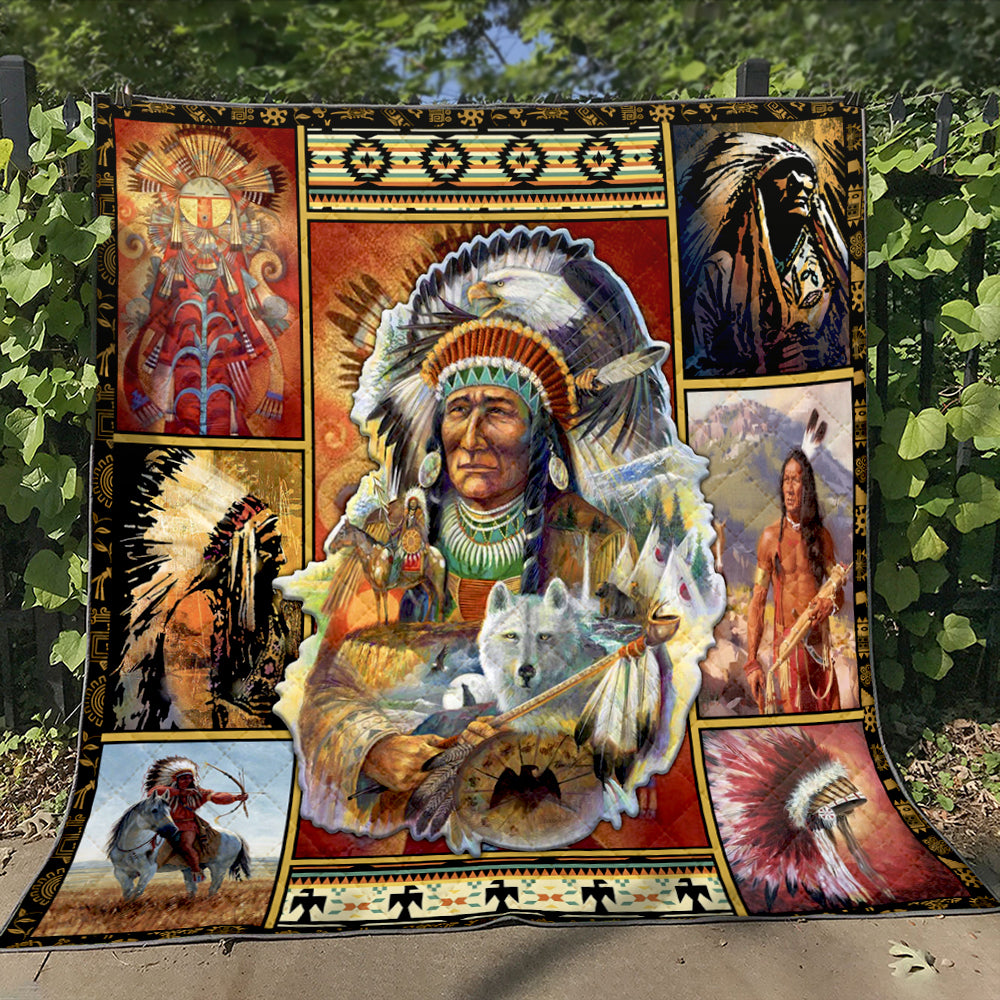 Native American Quilt Blanket HN201206D