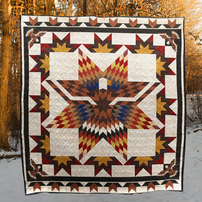 Native American Star Quilt Blanket HN02032301BL