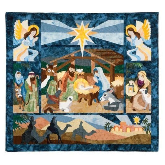 Nativity CLM250639 Quilt Blanket