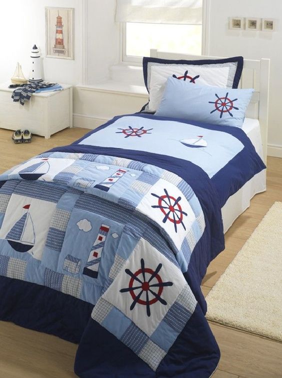 Nautical CLT0810103T Quilt Bedding Set