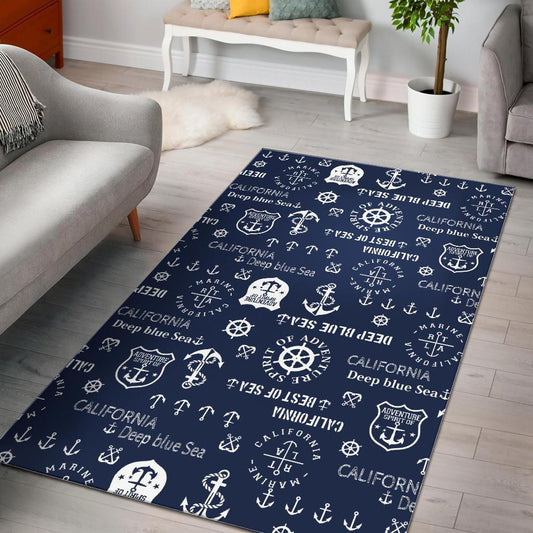 Nautical Anchor CL12100921MDR Rug