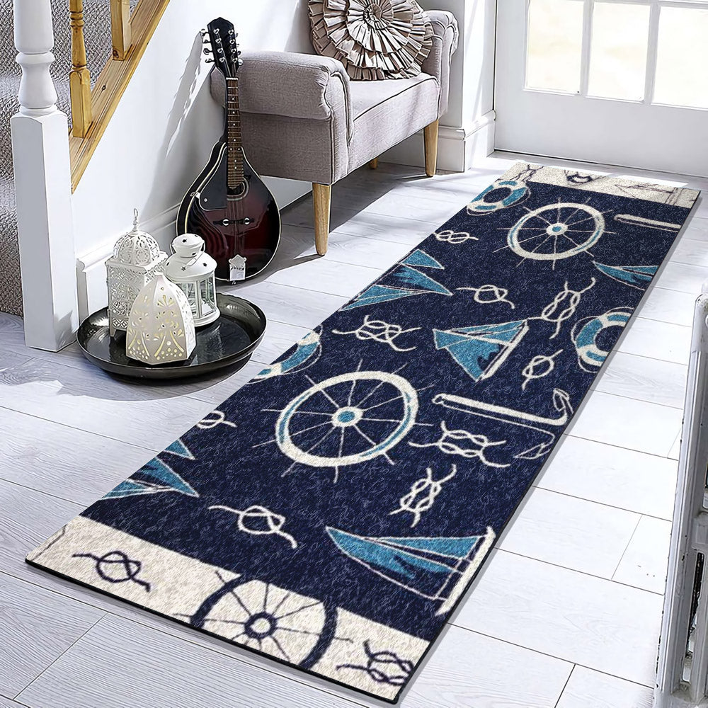 Nautical BL041057RU Runner Rug