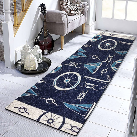 Nautical BL041057RU Runner Rug