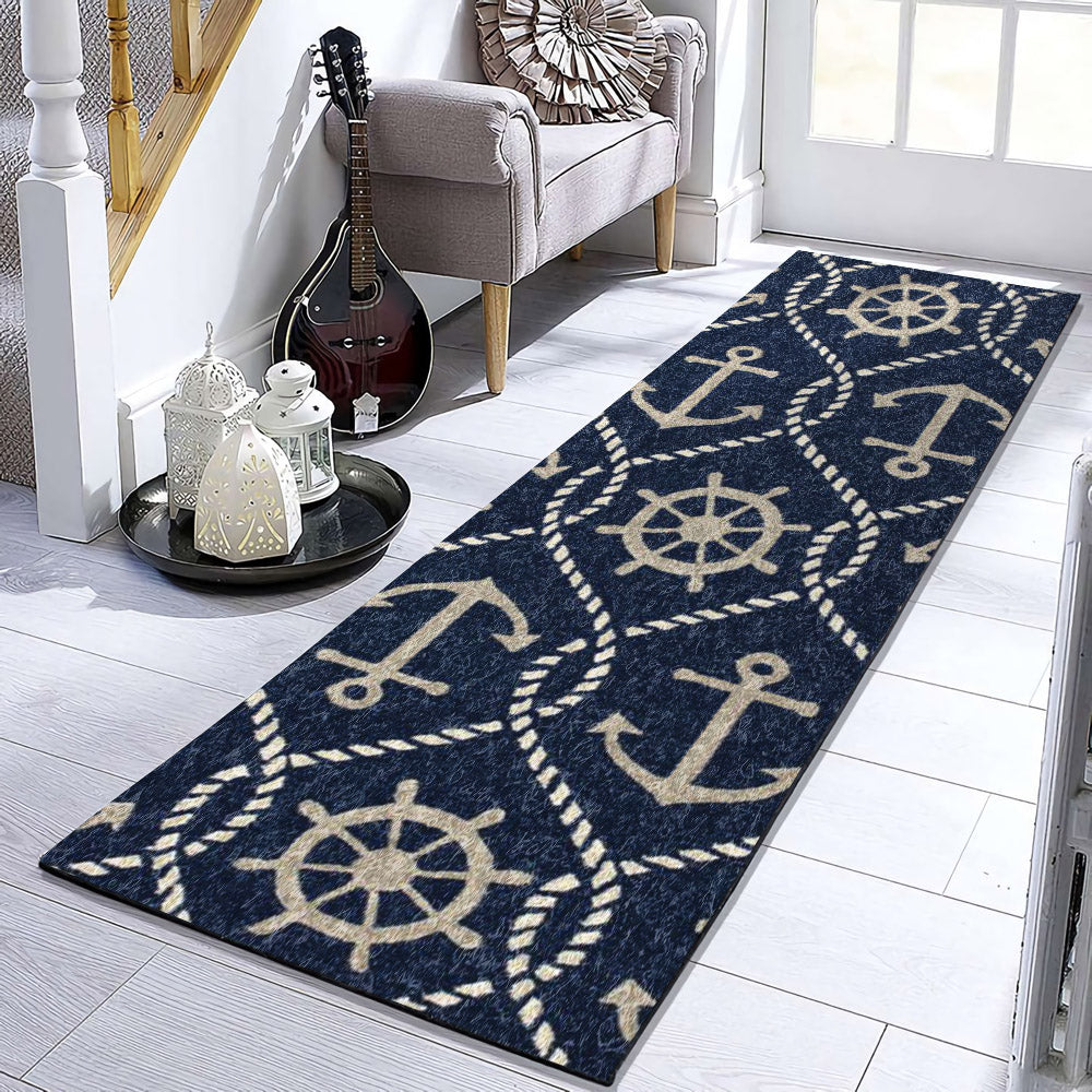 Nautical BL071050RU Runner Rug