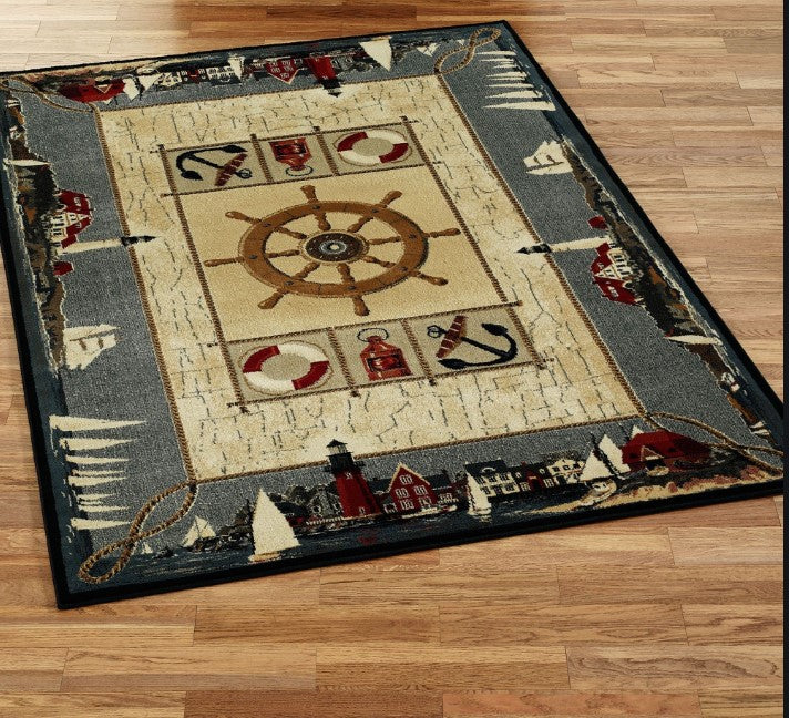 Nautical CLT0810111A Rug