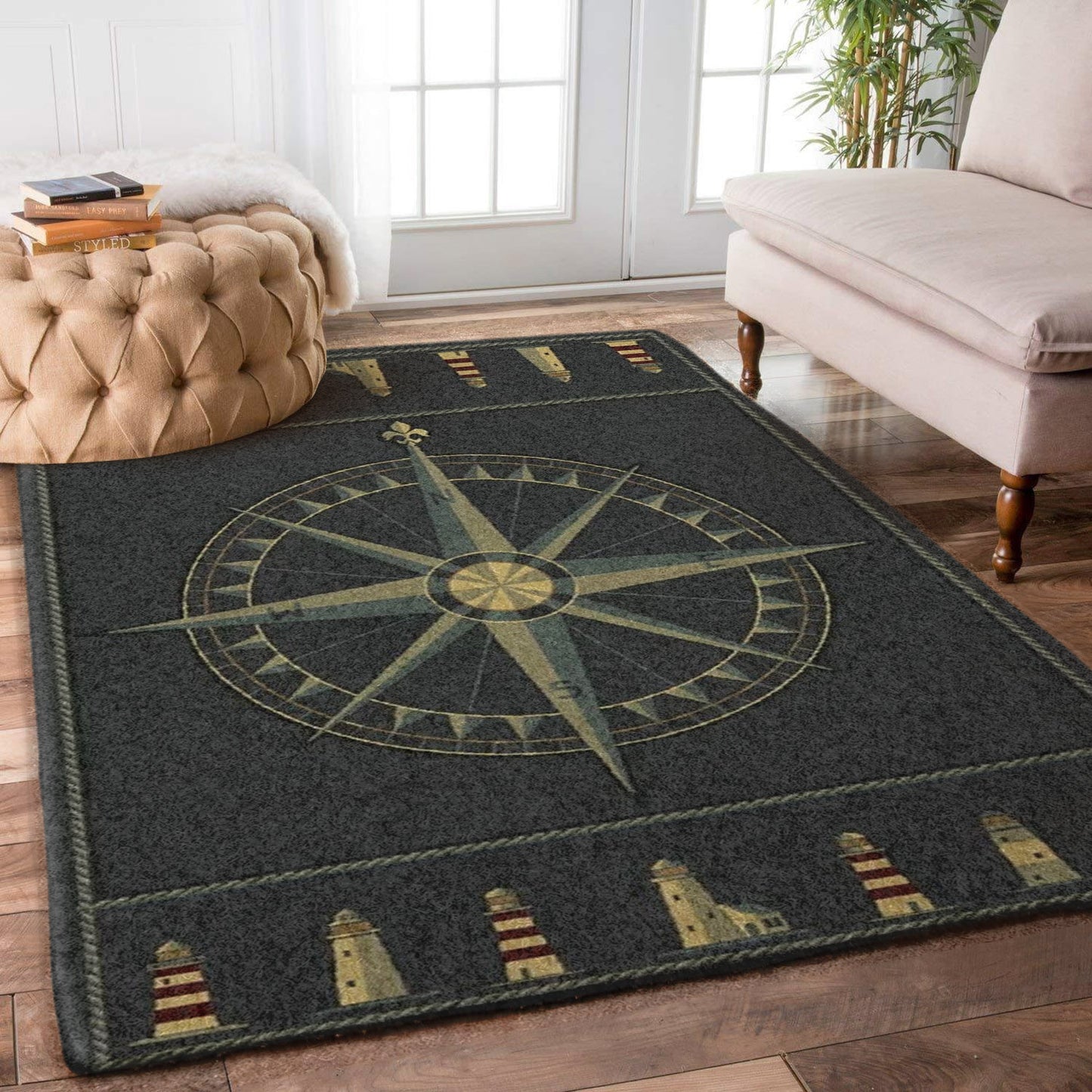 Nautical Compass HM0510113M Rug
