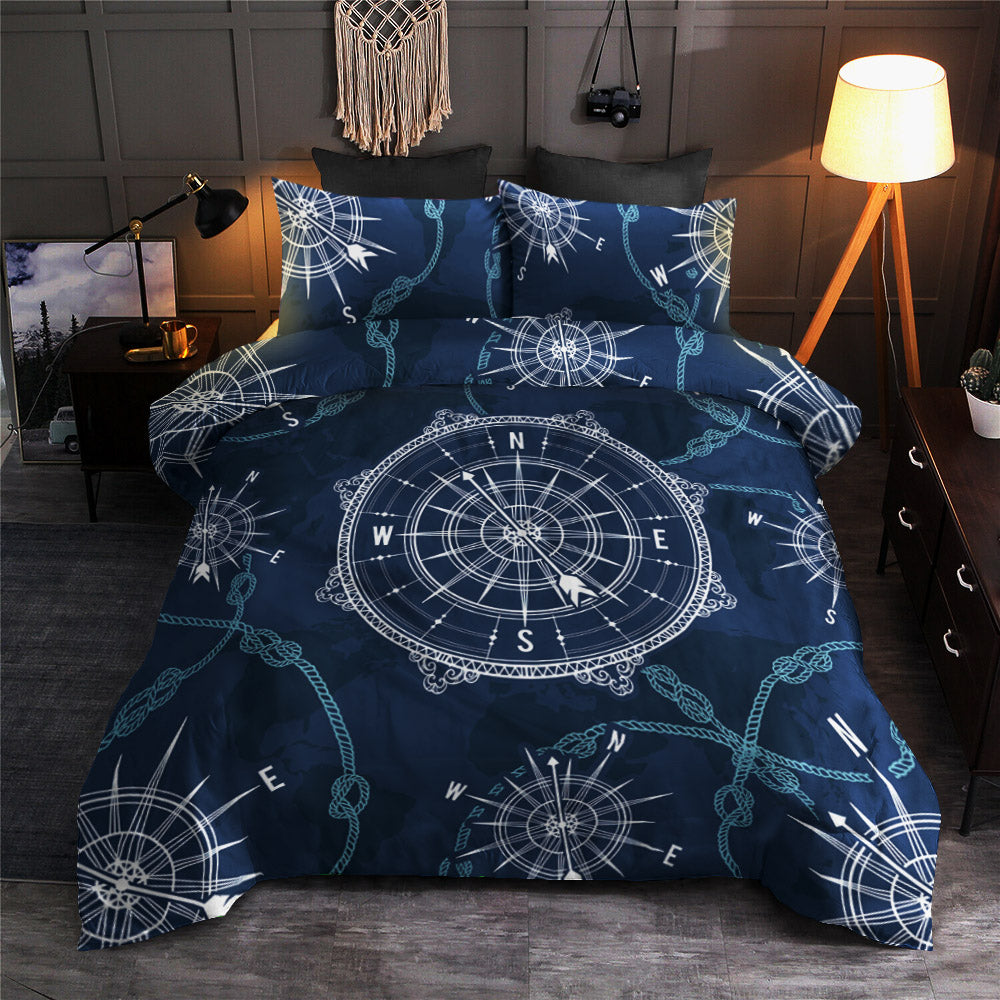 Nautical Compass Print CLA19100665B Bedding Sets
