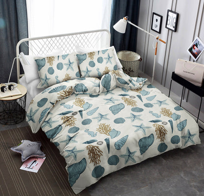 Nautical Seashell Starfish CLA0510322B Bedding Sets