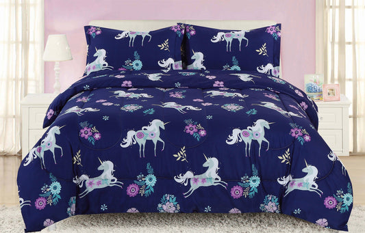 Navy Unicorn CLM0411264B Bedding Sets