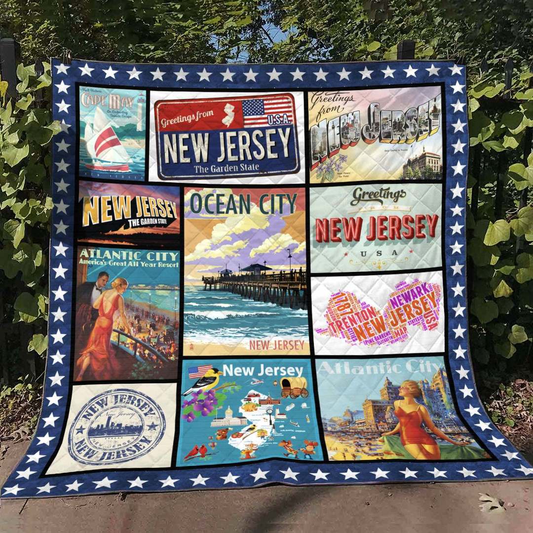 New Jersey YE040703A TBG Quilt Blanket