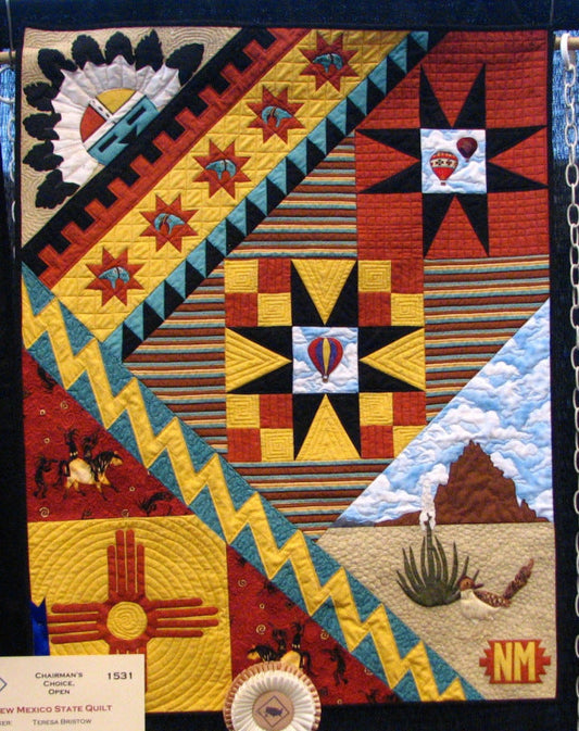New Mexico CLM1111373 Quilt Blanket