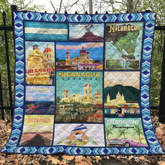 Nicaragua LI030703A TBG Quilt Blanket