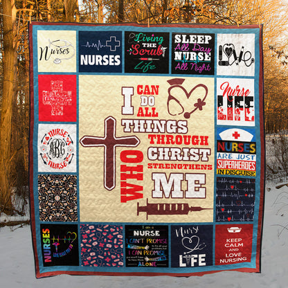 Nurse Nurse CL16110270MDQ Quilt Blanket