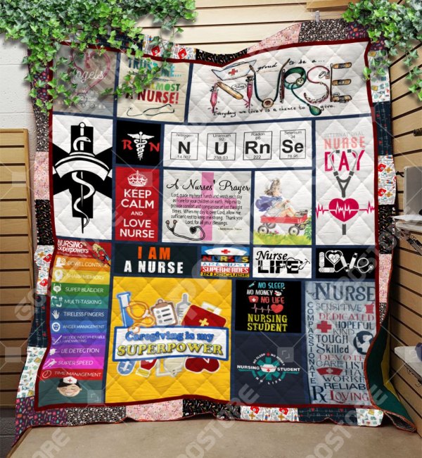 Nurse Nurse CL16110271MDQ Quilt Blanket