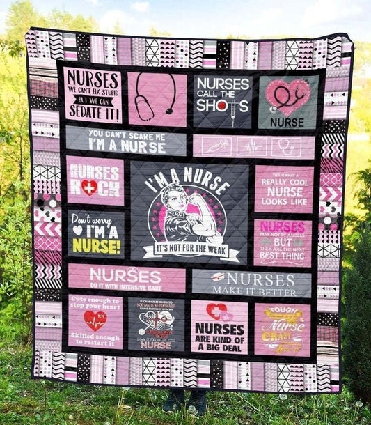 Nurse YE100704A TBG Quilt Blanket