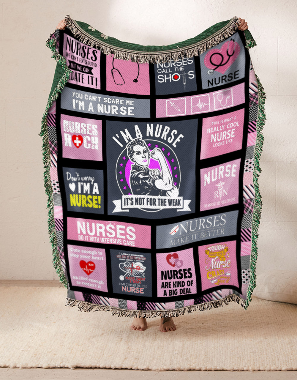 Nurse BT0710135S Throw Blankets For Sofa