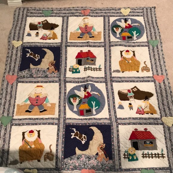 Nursery Rhyme CLM020728 Quilt Blanket