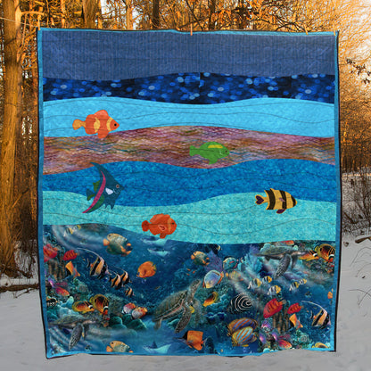 Ocean CLA150639 Quilt Blanket