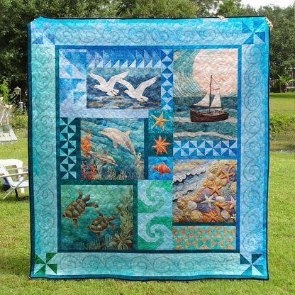 Ocean CLM0411232 Art Quilt