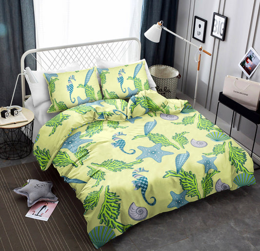 Ocean Seahorse CLM0411271B Bedding Sets