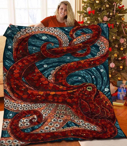 Octopus CLA05122067Q Quilt Blanket