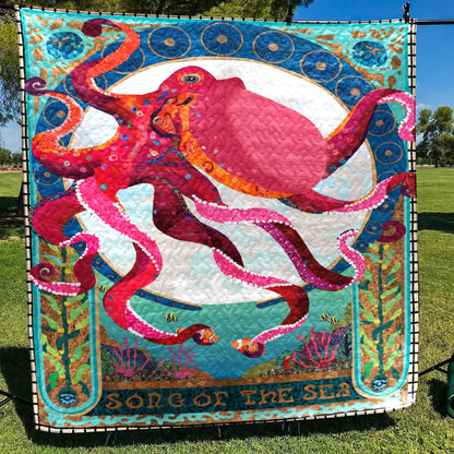 Octopus CLA0910482Q Quilt Blanket