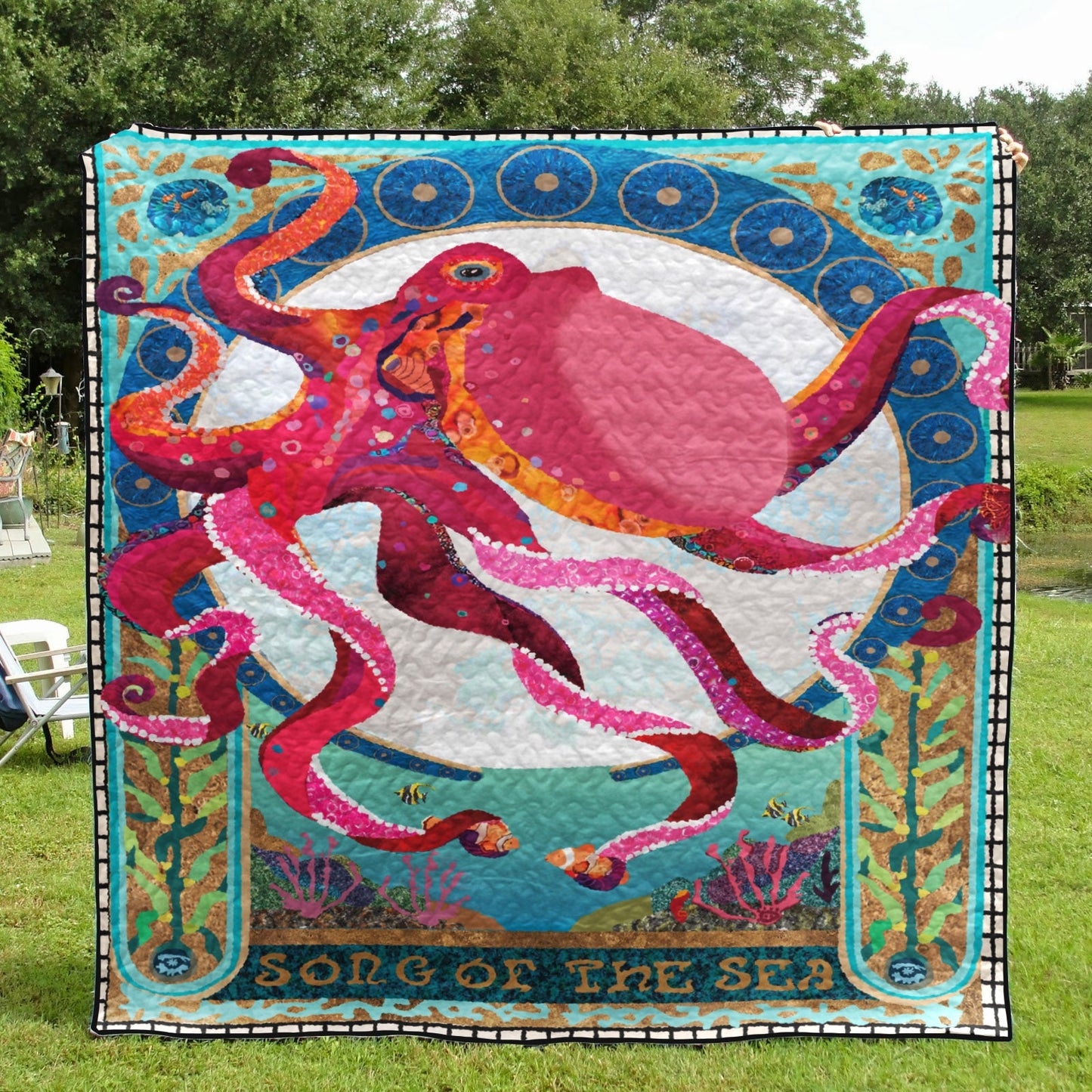 Octopus NG180706B TBG Quilt Blanket