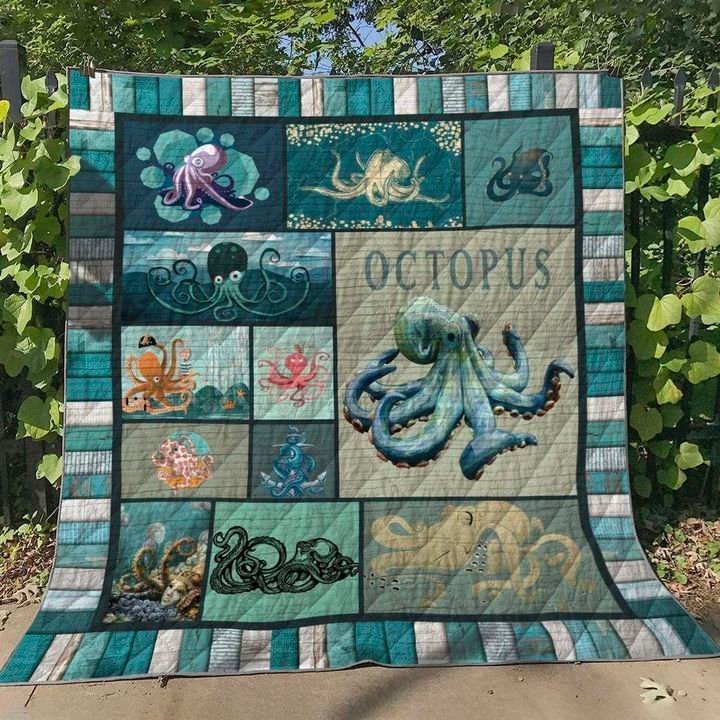 Octopus PD140618 Quilt Blanket