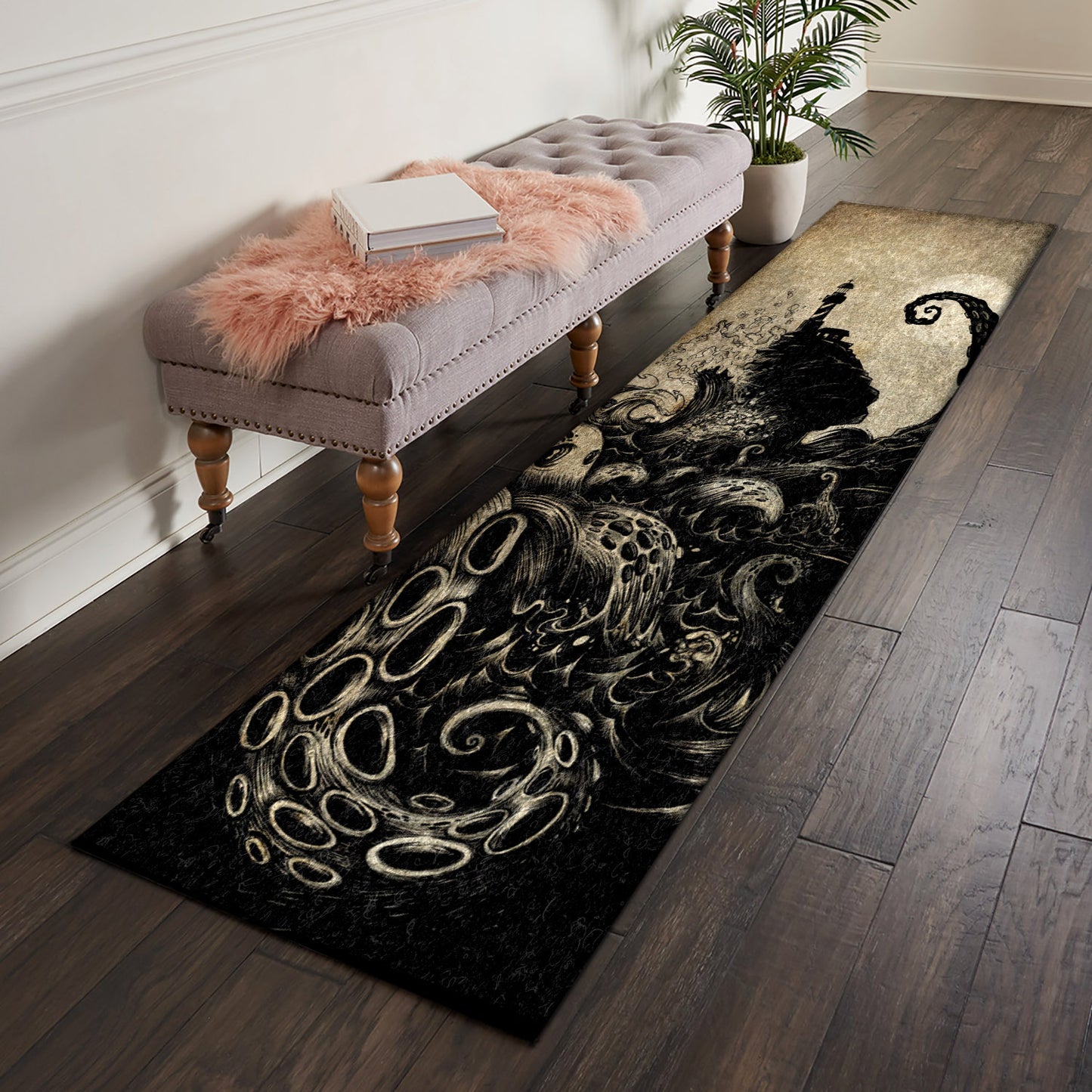 Octopus And Lighthouse TN041011N Runner Rug