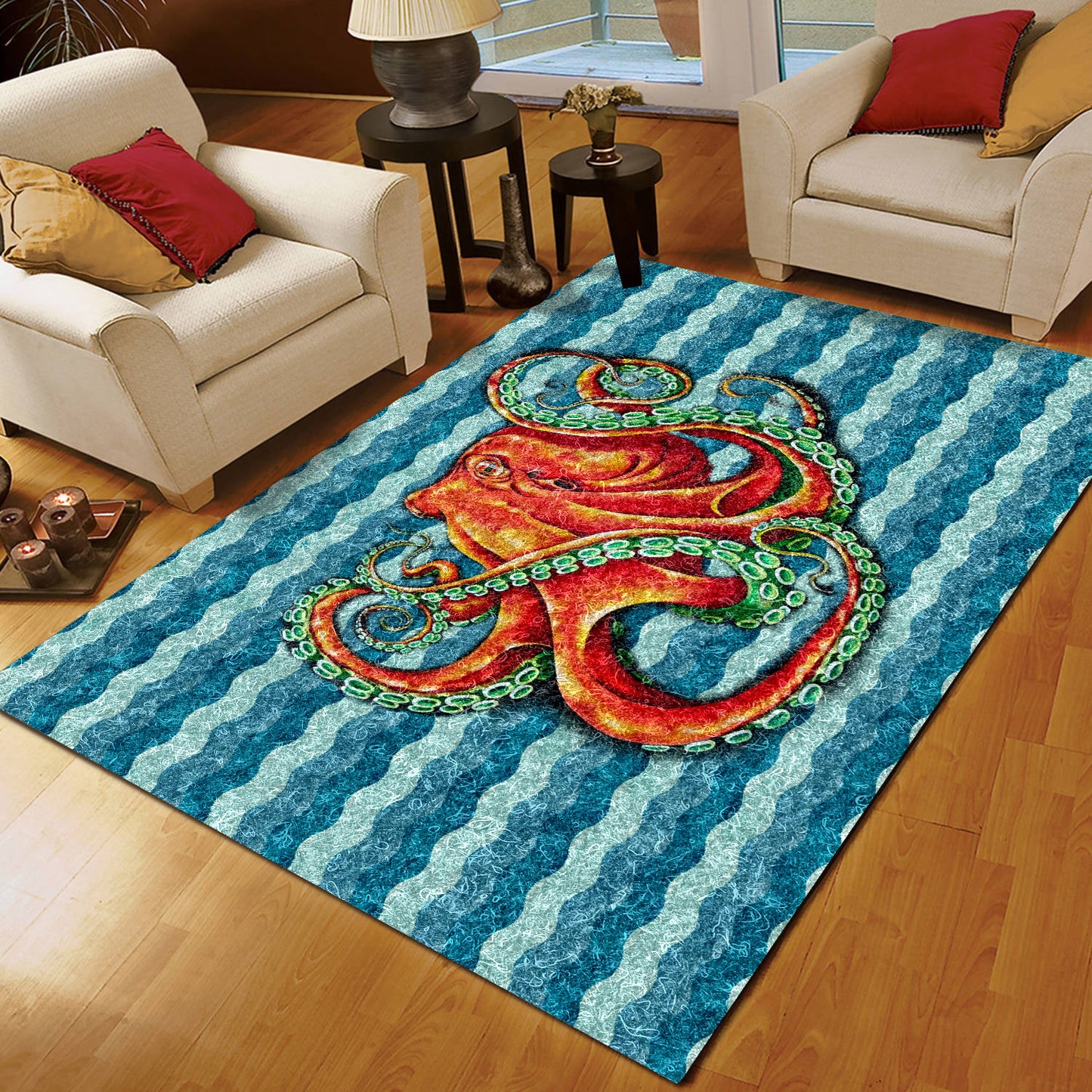 Octopus CL171020MDRR Rug