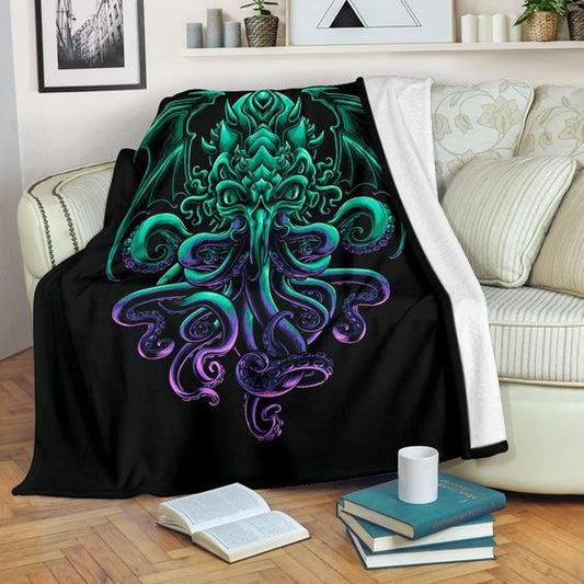 Octopus CLA0810306F Sherpa Fleece Blanket