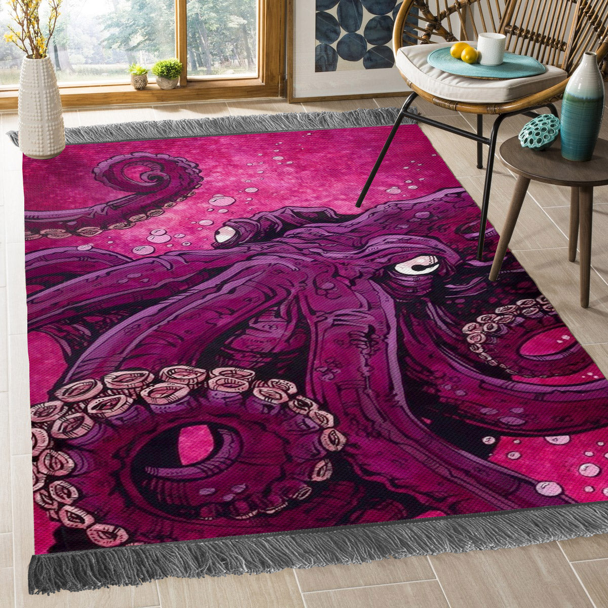 Octopus HN1410204O Decorative Floor-cloth