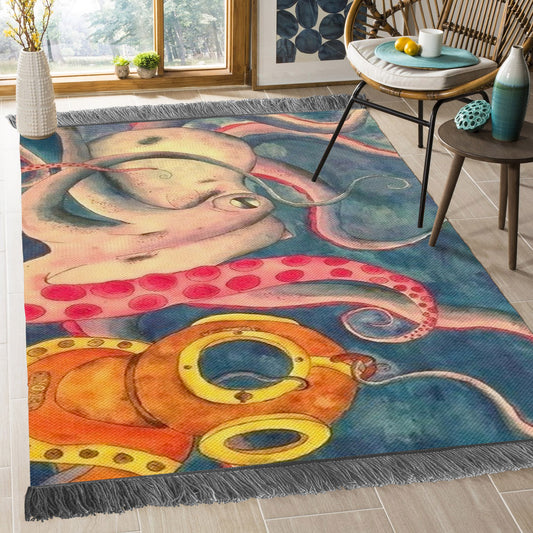 Octopus HN2709122O Decorative Floor-cloth