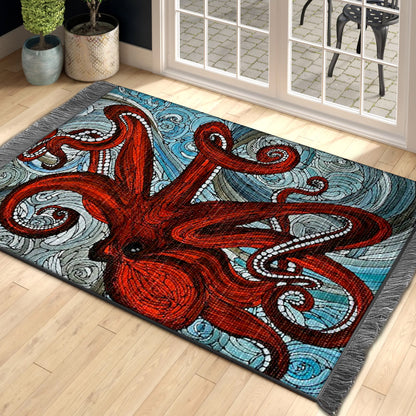 Octopus HN280867O Decorative Floor-cloth